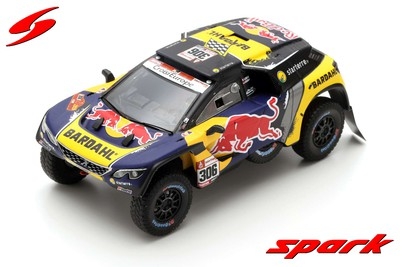 PEUGEOT 3008 DKR PH SPORT 3TH RALLYE DAKAR 2019