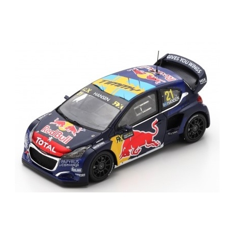 PEUGEOT 208 WRX WINNER RACE 2 SPAIN 2019 PILOT CHAMPION TIMMY HANSEN