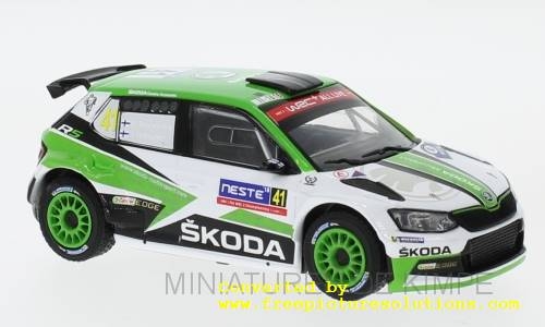 Skoda Fabia R5,Rallye Finnland 2018