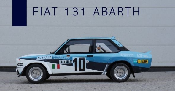 Fiat 131 Abarth Winner Monte Carlo Rally 1980