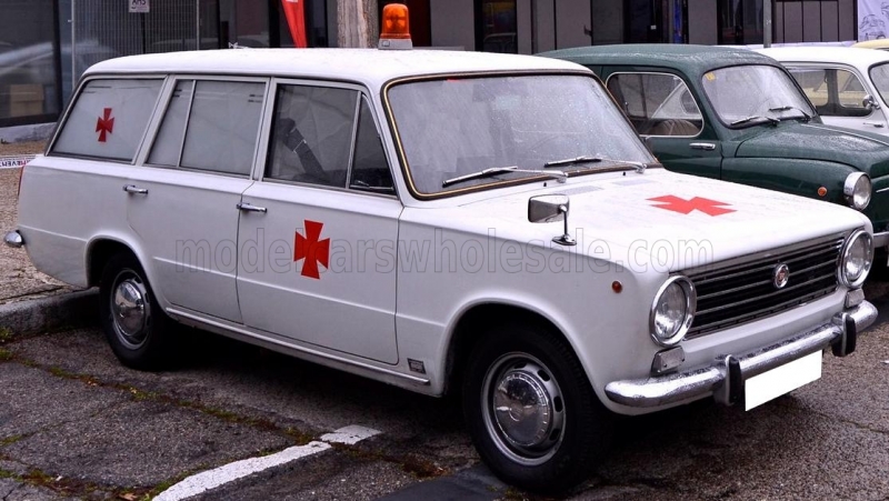 SEAT FIAT 124 FAMILIARE AMBULANCIA 1968