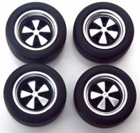 Wheel and Tyre Set Fuchsfelgen 