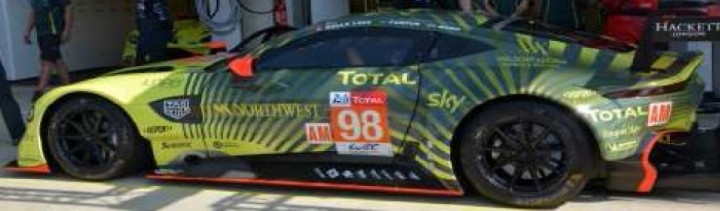 ASTON MARTIN VANTAGE AMR ASTON MARTIN RACING 33th 24u Lemans 2020