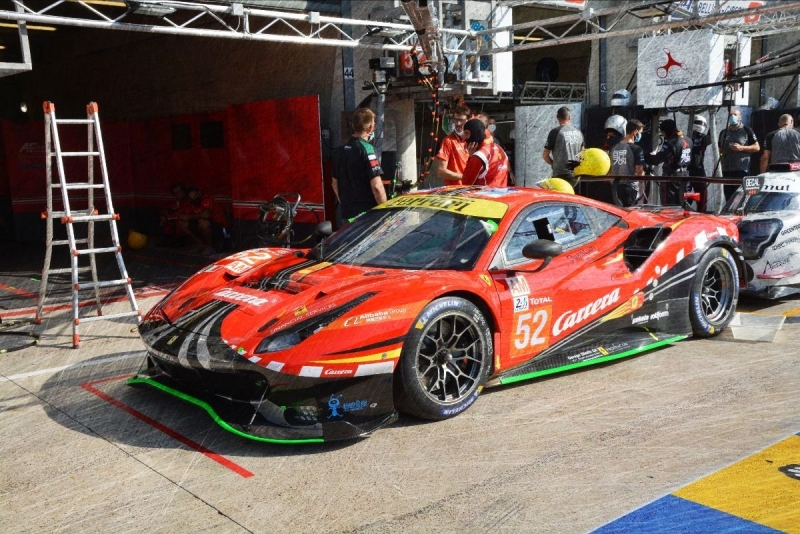 Ferrari 488 GTE EVO No.52 AF Corse 24u Le Mans 2020