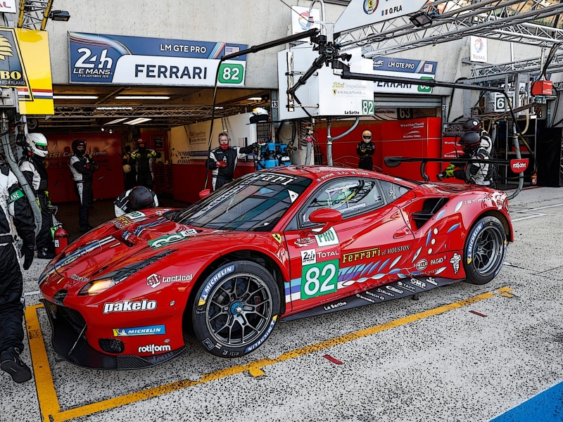 Ferrari 488LM GTE PRO  Team RISI 24u Le Mans  2020