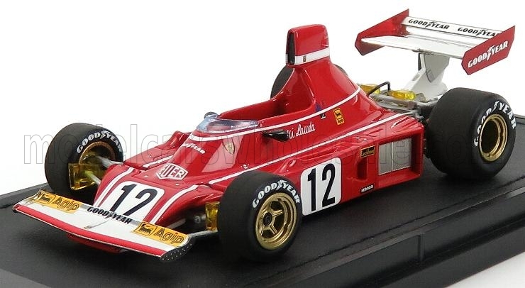 F1 FERRARI 312 B3  1974 EN EERSTE TWEE RACE 1975 WERELDKAMPIOEN