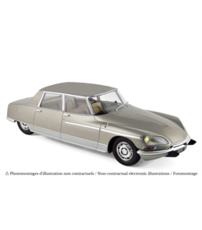 Citroën DS 21 Lorraine 1969 Champagne modèle réduit 1/18 par Norev