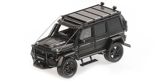 BRABUS 550 ADVENTURE 4X4² BASED ON G 500 4X4 – 2017 – MATT ZWART