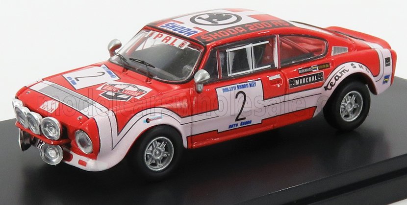 SKODA 200RS N 2 , nachtversie, RALLY SKODA 1975 J.