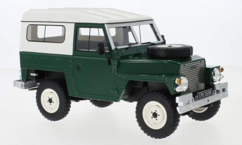 Land Rover Lightweight Series III Hard Top, donker groen/beige, RHD, 1973