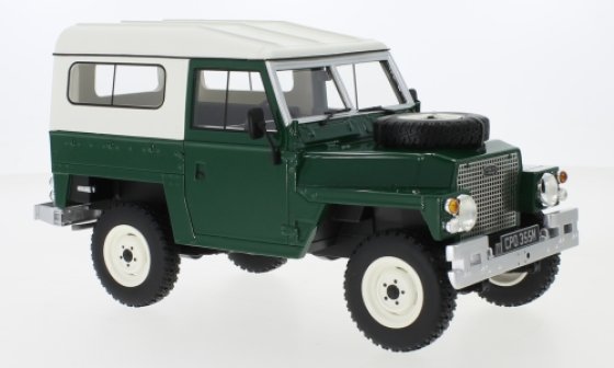 Land Rover Lightweight Series III Hard Top, donker groen/beige, RHD, 1973