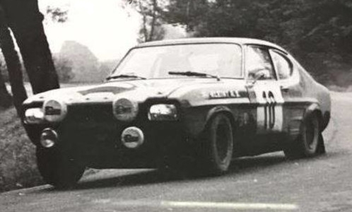 Ford Capri, No.10, Rajd Polski, W.Röhrl/J.Berger,