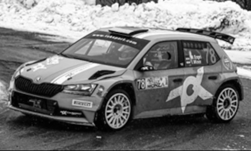 Skoda Fabia R5 Evo, No.78, WRC, Rallye Monza, M.En