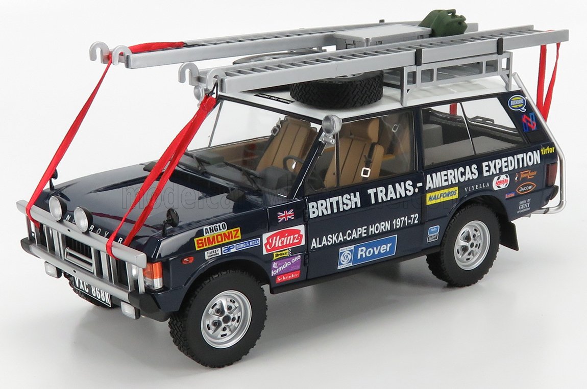RANGE ROVER N 0 RALLY BRITISH TRANS AMERICAS EXPED