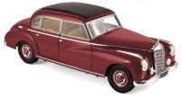 Mercedes 300 1955, 4 ouverts ,doker rood ,zwart