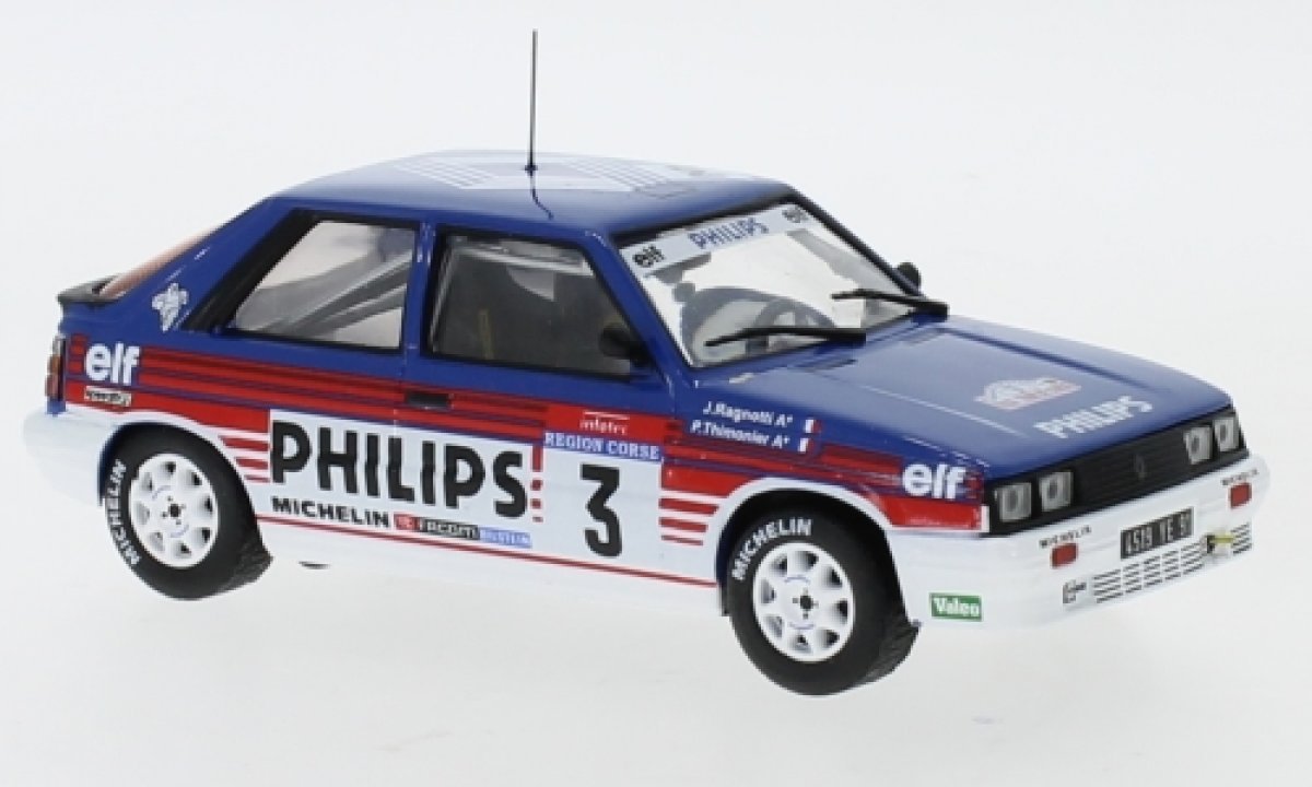 43 Renault 11 Turbo No.3 Rally Monte Carlo 1987 J.  Ragnotti G. Thimonier 価格比較