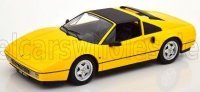 FERRARI 328 GTS SPIDER MET VERWIJDERBARE HARDE TOP 1985 - geel