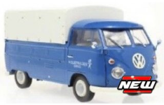 VW T1 PICK UP 1950 SERVICE , blue ,blanc