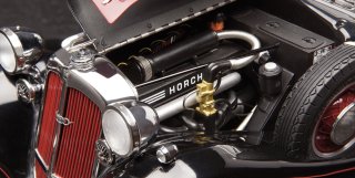 HORCH 853 1937 Limited Edition , rood ,zwart