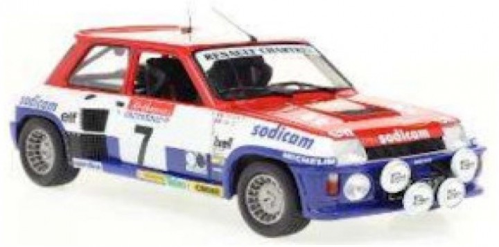 Renault 5 TURBO #7 J-L.THERIER RALLY d'ANTIBES 198