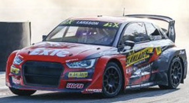 AUDI S1 WRX N°4 KYB TEAM JC 3th RACE 6 WORLD RX L