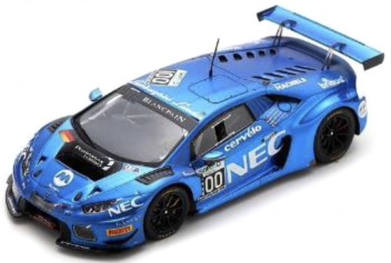 LAMBORGHINI HURACÁN GT3 NO.100 ATTEMPTO RACING 24H SPA 2016 L. MACHIELS - M. VAN SPLUNTEREN - J. MUL - G. VENTURINI LIMITED 300