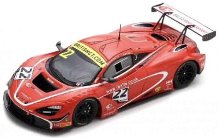 Mclaren 720S GT3 #22 BALFE/BELL BRITISH GT CHAMPIO