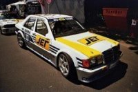 MERCEDES 190E 2.5-16 EVO 1 - TEAM MS-JET-RACING - JOERG VAN OMMEN - DTM 1990