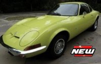 Opel GT 1970 jaune