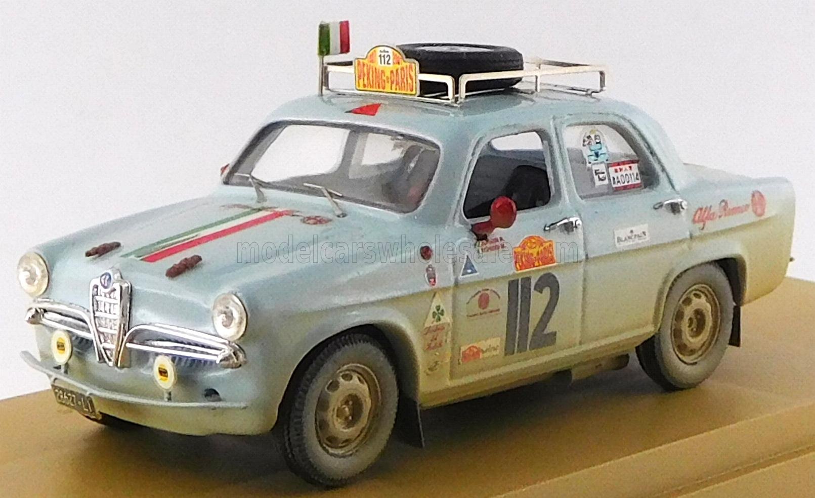 ALFA ROMEO GIULIETTA Ti N 112 1957 - RAID PECHINO 