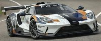 FORD GT MKII 2020 - blanc  ,noir