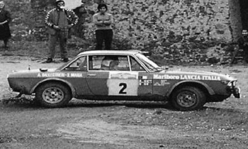 Lancia Fulvia 1600 Coupe HF, No.2, Rallye San Remo