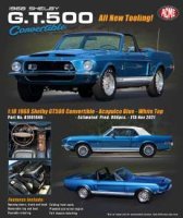 Shelby GT500 Convertible 1967 , blauw ,witte hardtop