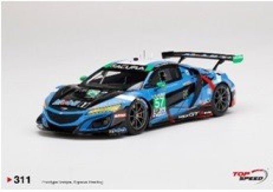 Acura NSX GT3 EVO #57 2020 IMSA 2020 24u of Daytona Heinricher Racing Driven by: A. J. Allmendinger, Misha Goikhberg, Trent Hindman, Álvaro Parente