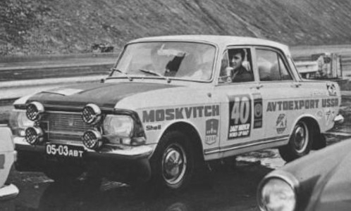 Moskwitsch 412, No.40, Rally London - Mexiko, S.Te