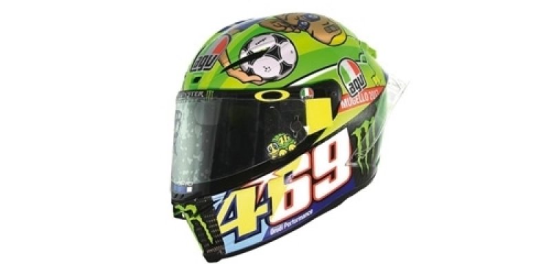 Casque AGV , VALENTINO ROSSI,  MOTOGP MUGELLO 2017