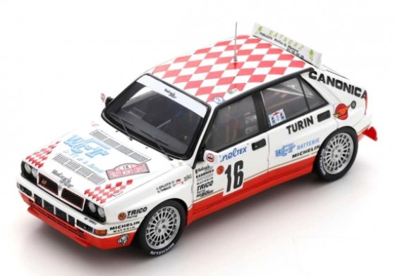 LANCIA DELTA HF INTERGRALE EVO N°16 WINNER GRP N RALLYE MONTE CARLO 1993