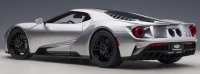 FORD GT 2017  zilver , zwarte strepen