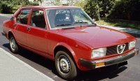 ALFA ROMEO ALFETTA BERLINA 2000L 1978 - ALFA 501 ROUGE