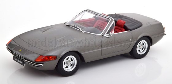 FERRARI 365 GTB DAYTONA SPIDER OPEN 2-SERIES 1971 - donker grijs metallic