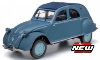 Citroen 2CV AZL 1959 ,  4 openingen , blauw