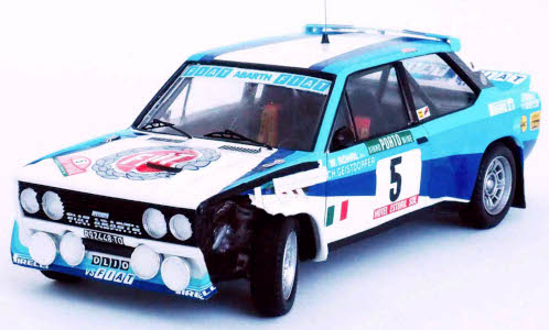 Fiat 131 Abarth, No.5, Rallye WM, Rally Portugal, 