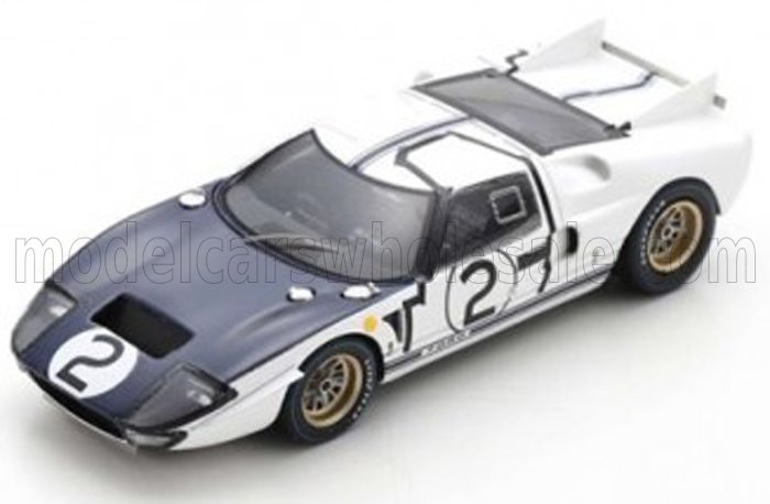 FORD GT40 MK2 N°2 24H LE MANS 1965 P. HILL - C. A