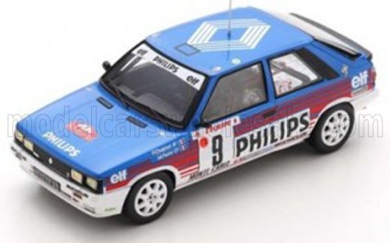 RENAULT 11 TURBO N°9 RALLYE MONTE CARLO 1987 FRANÇOIS CHATRIOT - MICHEL PÉRIN