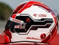 HELM ALFA ROMEO C41 TEAM ORLEN RACING N 99 2021 ANTONIO GIOVINAZZI