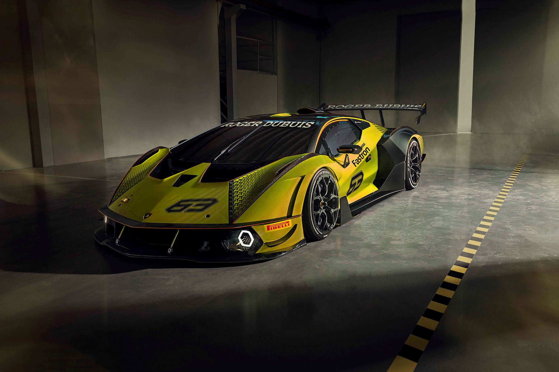 Lamborghini Essenza SCV12 , geel