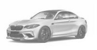 BMW M2 CS - 2020 - WIT met GOUDEN Wielen