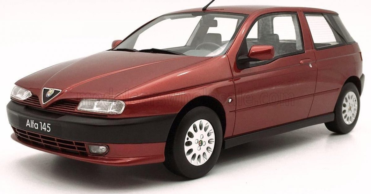 Amazon | MITICA 1/18 アルファロメオ 145 1995 レッド ALFA