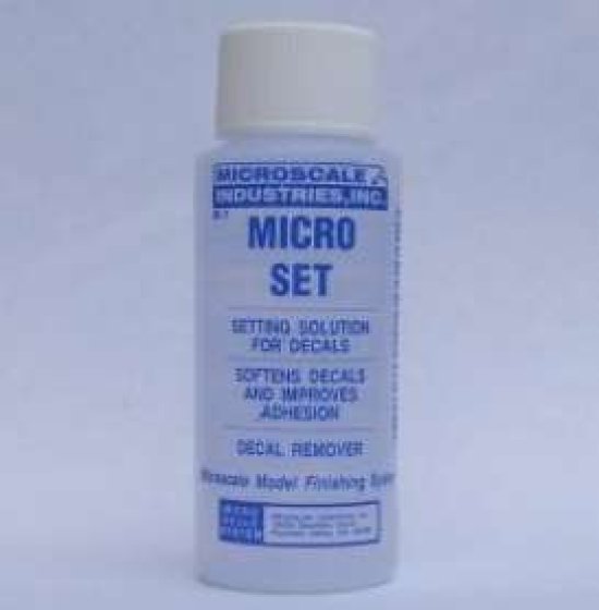 Micro Set 30ml decal setting oplossing van Microscale