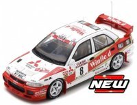 Mitsubishi LANCER EVOLUTION III #8 AURIOL/GIRAUDET 8th RALLY SAN REMO 1996